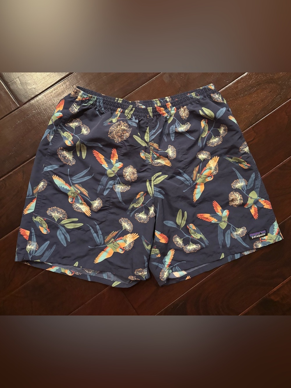 Birds of Paradise Swim Trunks Size Large